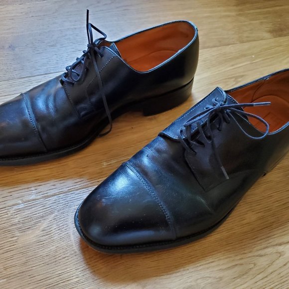 J.M. Weston Cap-Toe Oxford Shoe Size 8 - Picture 2 of 5